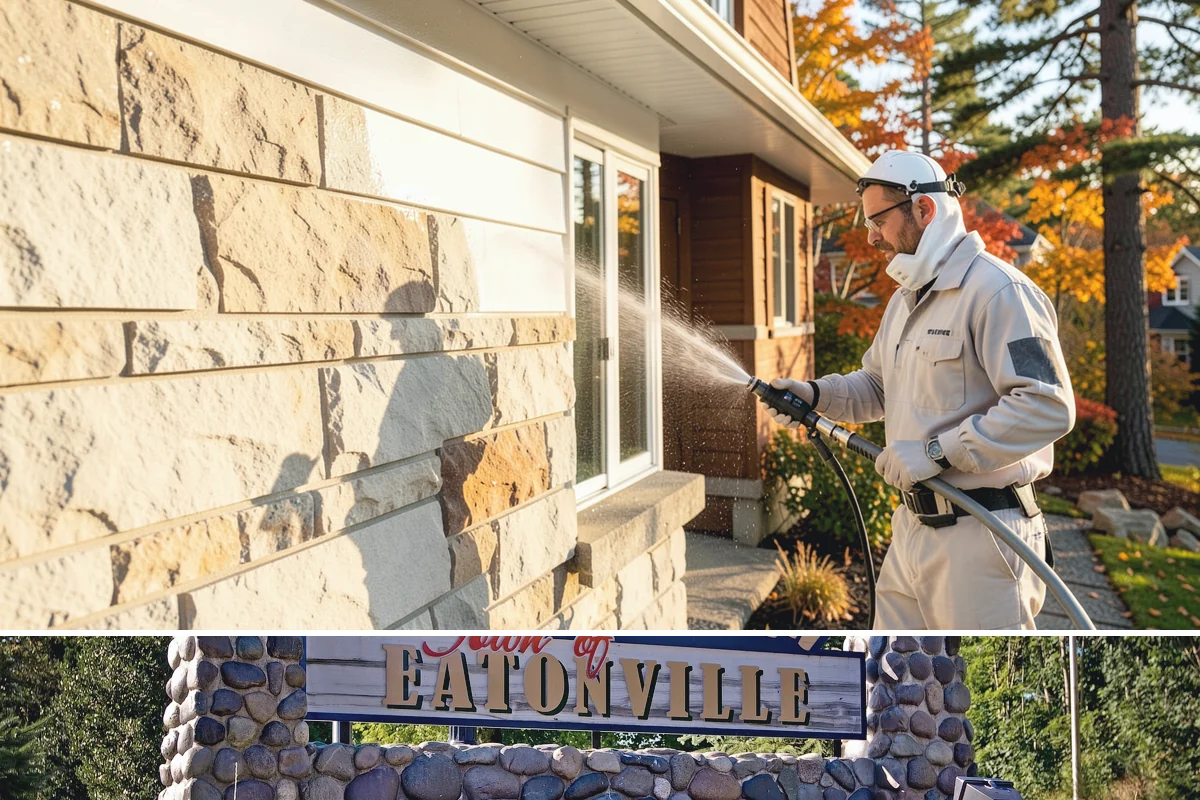 HOA Pressure Washing in Eatonville, Pierce County, WA - A spring deep clean paired with a fall moss treatment keeps community areas safe through Washington's wettest months.