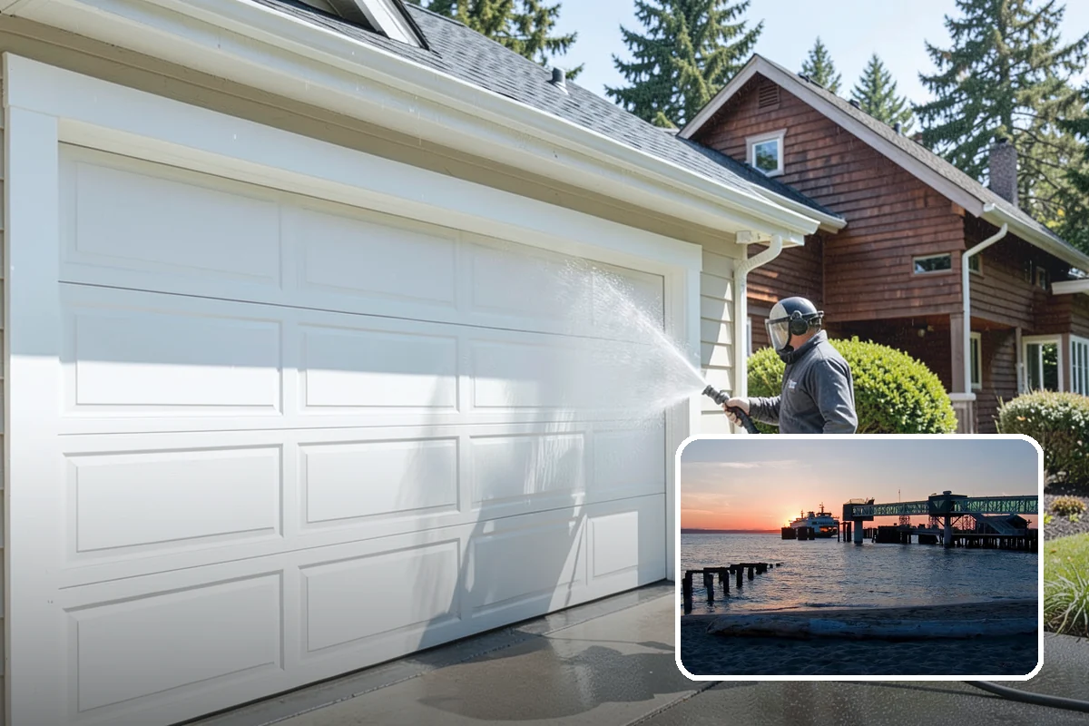 HOA Pressure Washing in Edmonds, Snohomish County, WA - Reduces slip-and-fall liability on shared paths