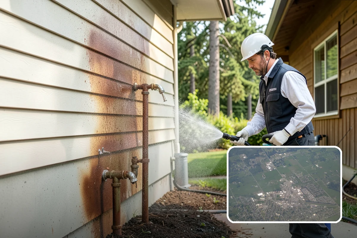 HOA Pressure Washing in Enumclaw, King County, WA - Reduces slip-and-fall liability on shared paths