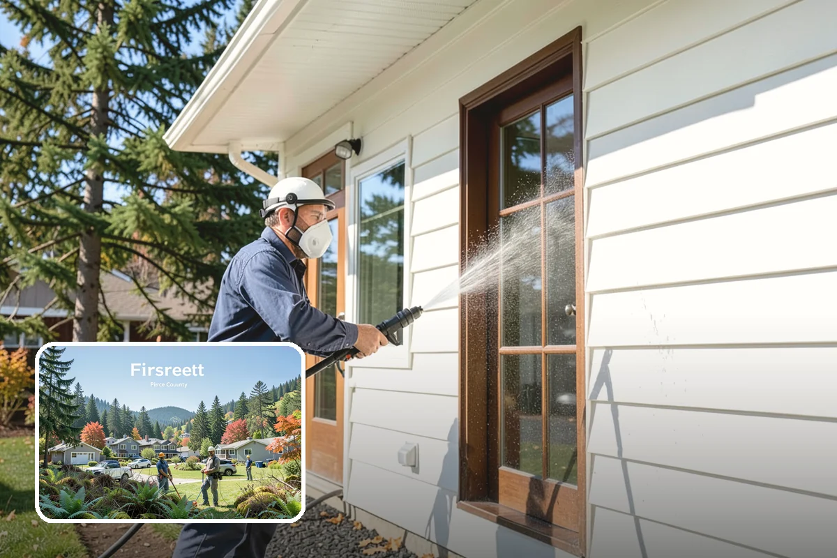 HOA Pressure Washing in Fircrest, Pierce County, WA - Reduces slip-and-fall liability on shared paths