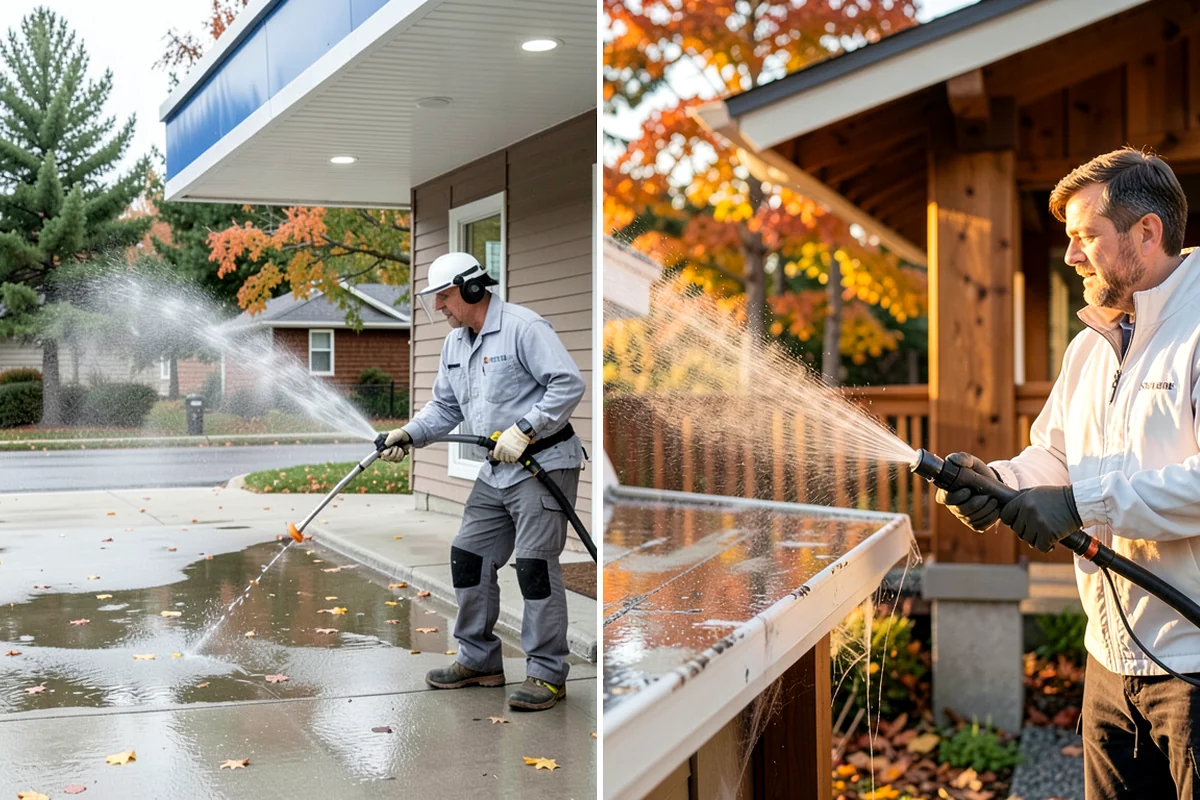 HOA Pressure Washing in Fircrest, Pierce County, WA - Map common areas and set a service route with the board