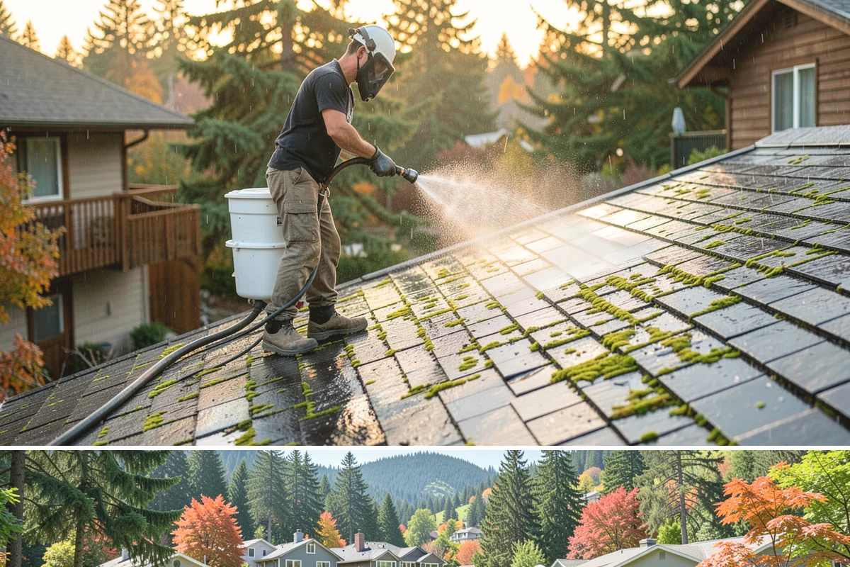 HOA Pressure Washing in Fircrest, Pierce County, WA - A spring deep clean paired with a fall moss treatment keeps community areas safe through Washington's wettest months.
