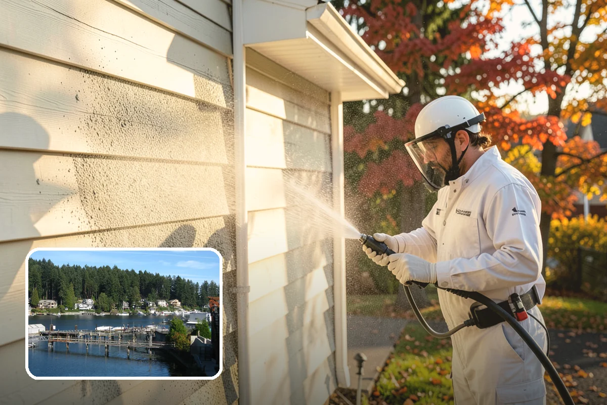 HOA Pressure Washing in Gig Harbor, Pierce County, WA - Reduces slip-and-fall liability on shared paths