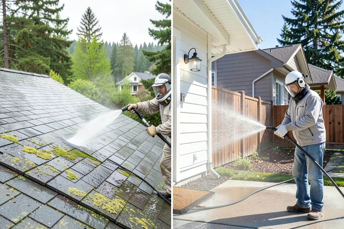 HOA Pressure Washing in Gig Harbor, Pierce County, WA - Map common areas and set a service route with the board
