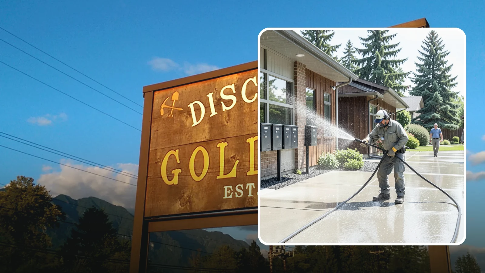 HOA Pressure Washing in Gold Bar, Snohomish County, WA - We help Washington homeowner associations maintain clean shared sidewalks, mailboxes, and community structures on a predictable...