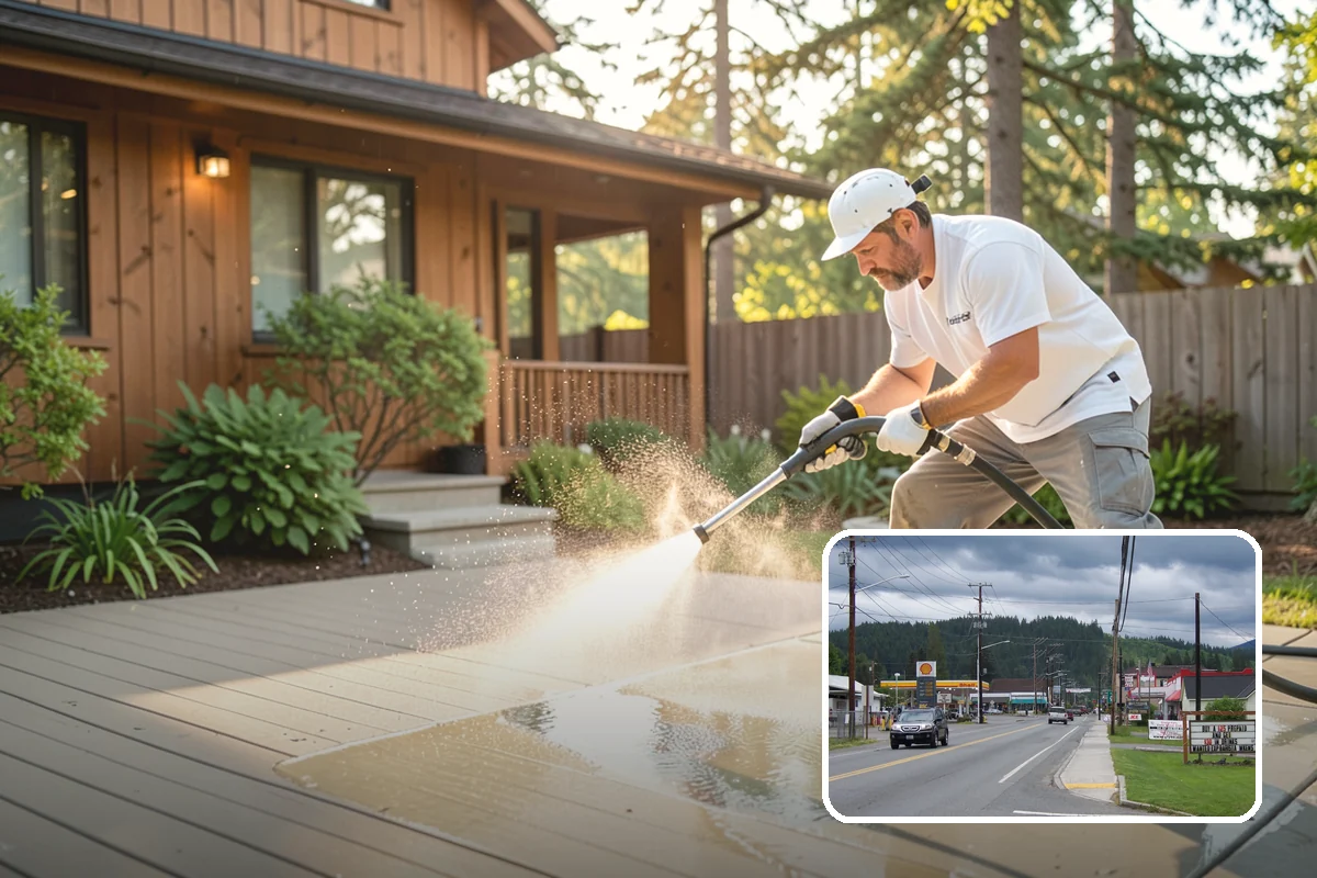HOA Pressure Washing in Granite Falls, Snohomish County, WA - Reduces slip-and-fall liability on shared paths