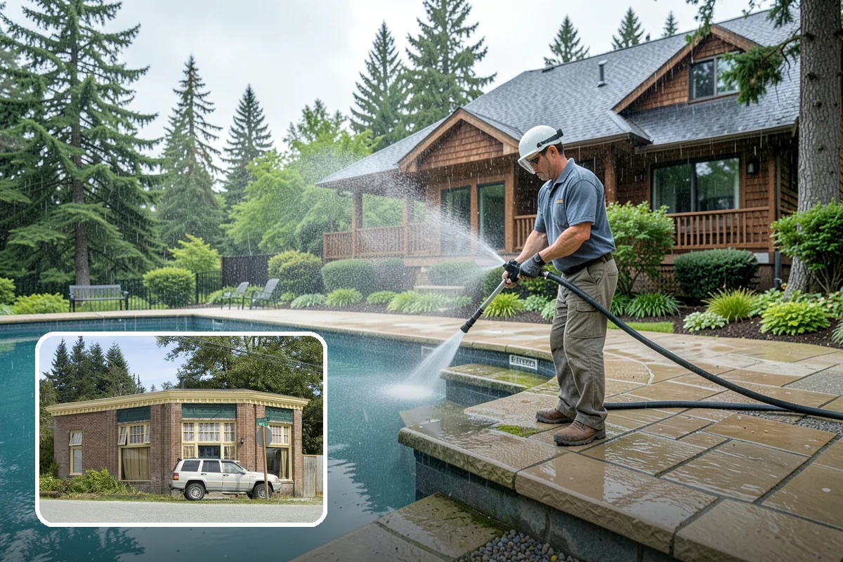 HOA Pressure Washing in Hamilton, Skagit County, WA - Reduces slip-and-fall liability on shared paths