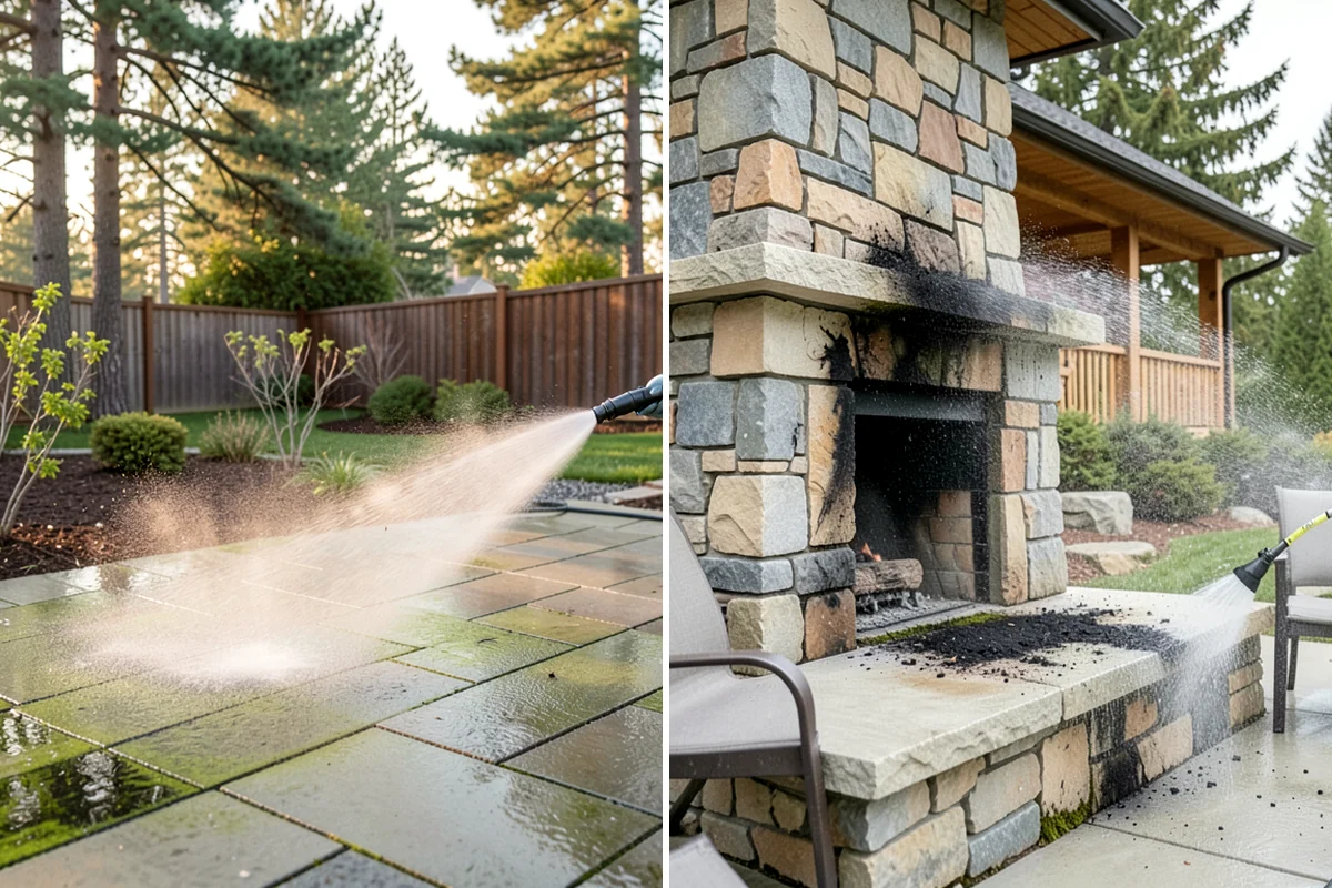 HOA Pressure Washing in Hunts Point, King County, WA - Map common areas and set a service route with the board