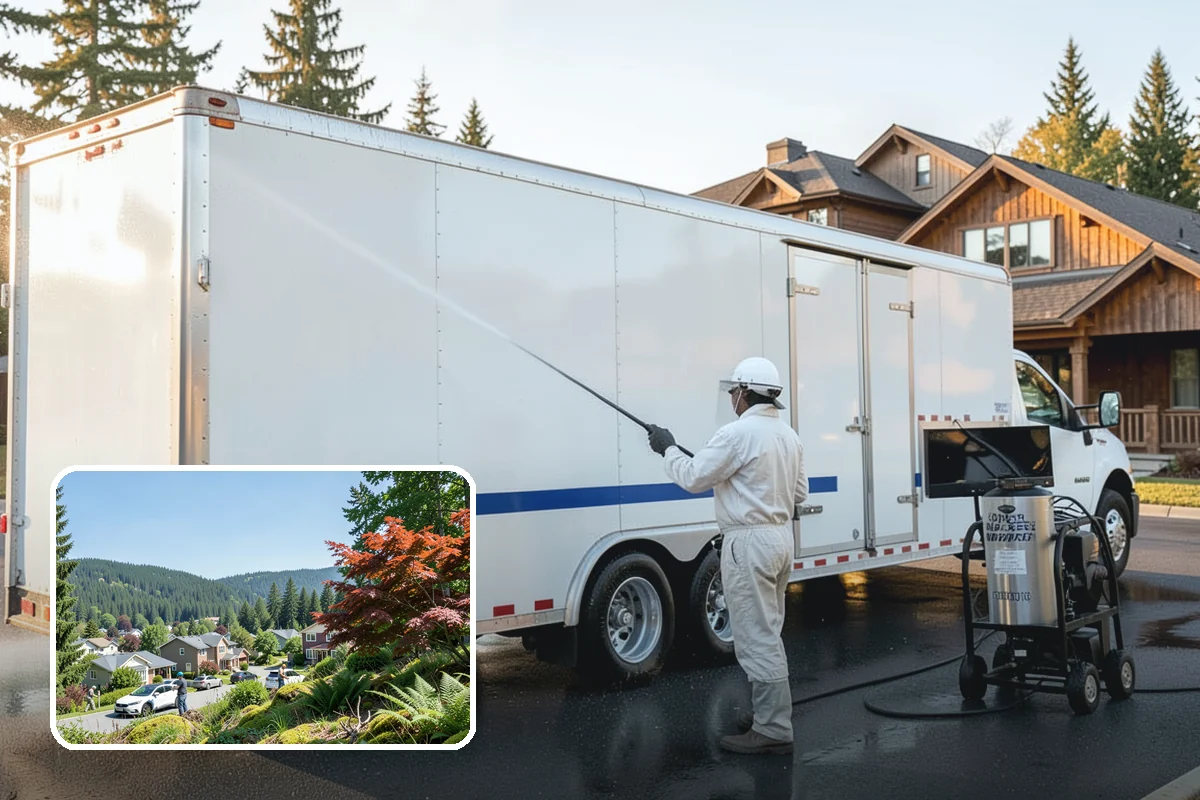 HOA Pressure Washing in Index, Snohomish County, WA - Reduces slip-and-fall liability on shared paths