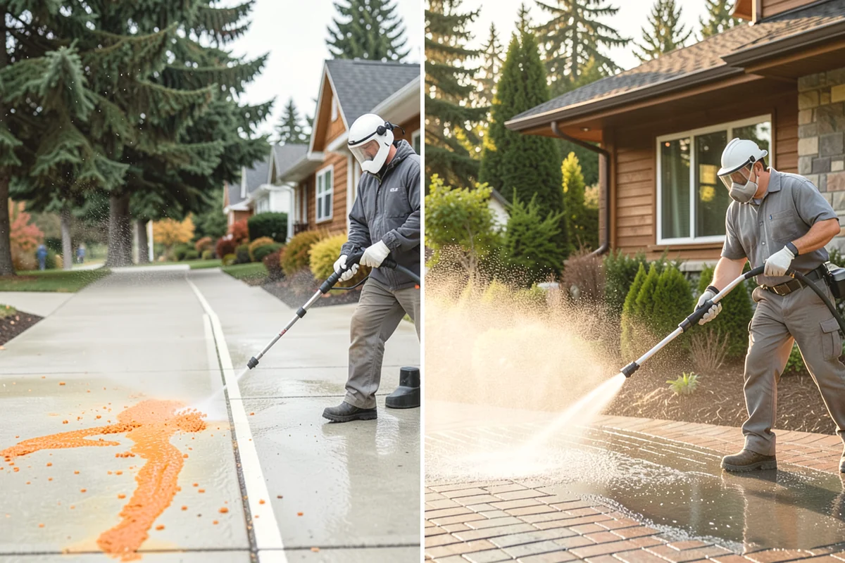 HOA Pressure Washing in Issaquah, King County, WA - Map common areas and set a service route with the board