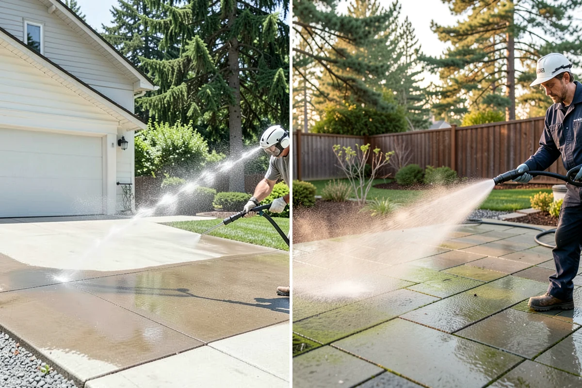HOA Pressure Washing in Kenmore, King County, WA - Map common areas and set a service route with the board