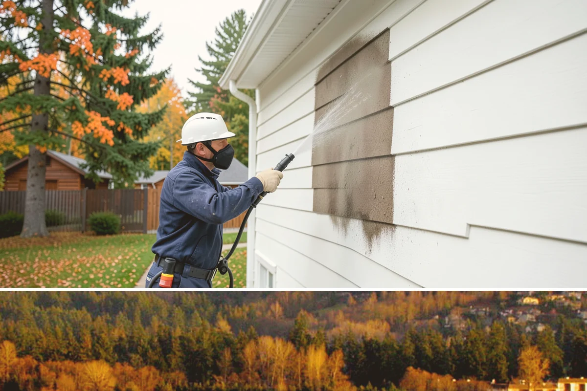 HOA Pressure Washing in Kenmore, King County, WA - A spring deep clean paired with a fall moss treatment keeps community areas safe through Washington's wettest months.