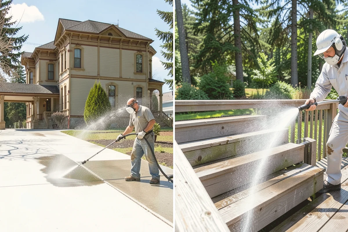 HOA Pressure Washing in Kent, King County, WA - Map common areas and set a service route with the board