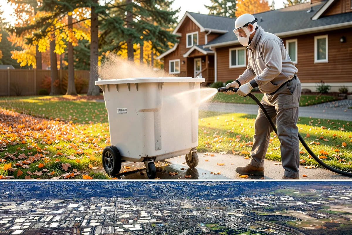 HOA Pressure Washing in Kent, King County, WA - A spring deep clean paired with a fall moss treatment keeps community areas safe through Washington's wettest months.