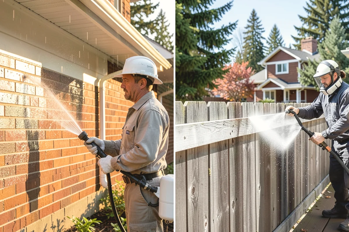 HOA Pressure Washing in La Conner, Skagit County, WA - Map common areas and set a service route with the board