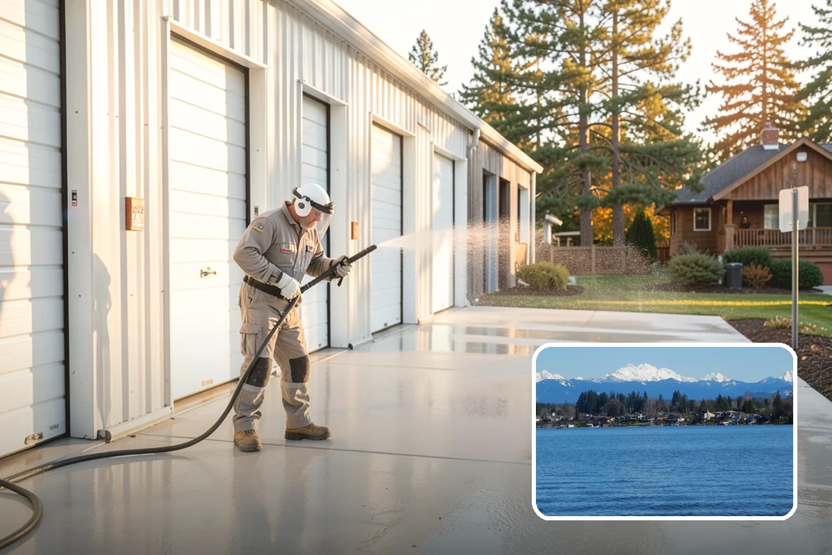 HOA Pressure Washing in Lake Stevens, Snohomish County, WA - Reduces slip-and-fall liability on shared paths