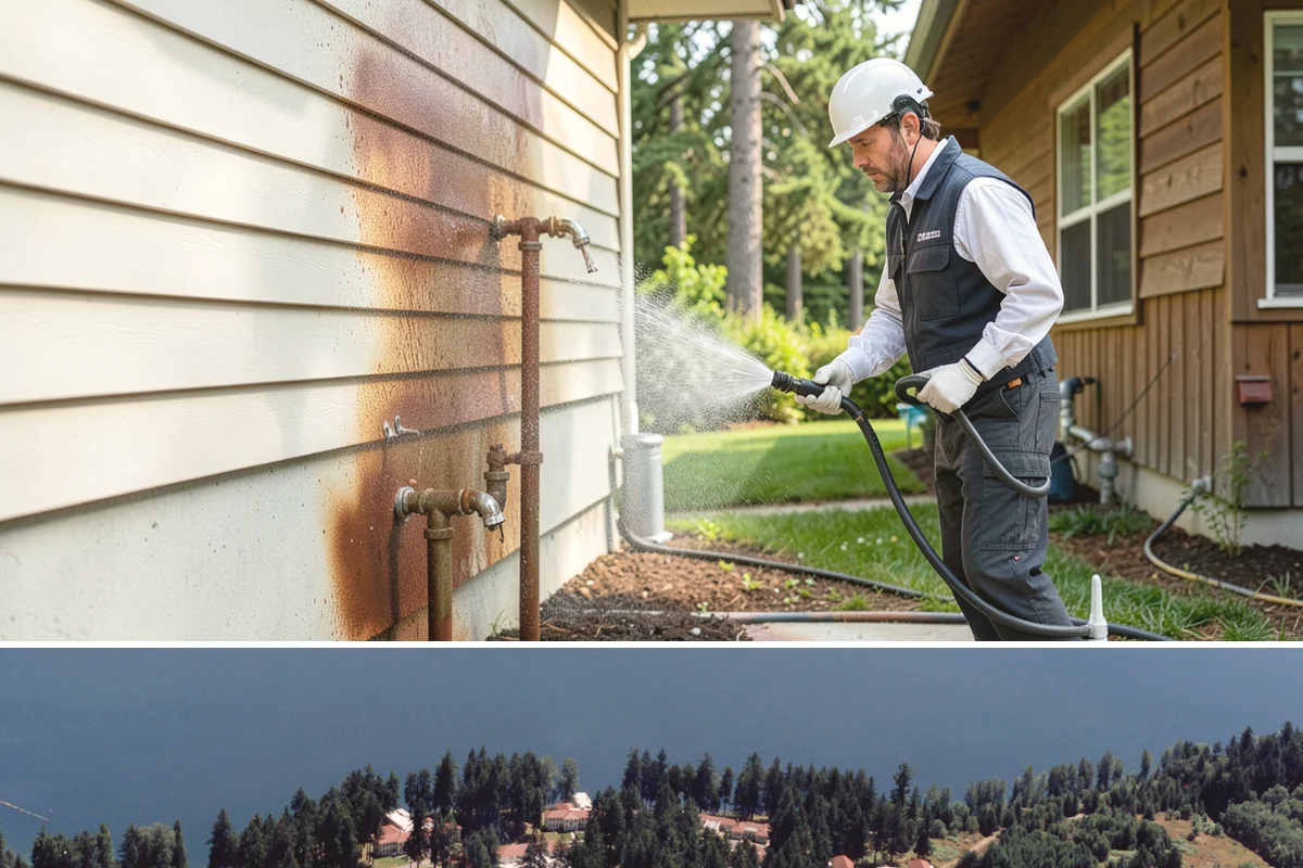 HOA Pressure Washing in Lakewood, Pierce County, WA - A spring deep clean paired with a fall moss treatment keeps community areas safe through Washington's wettest months.