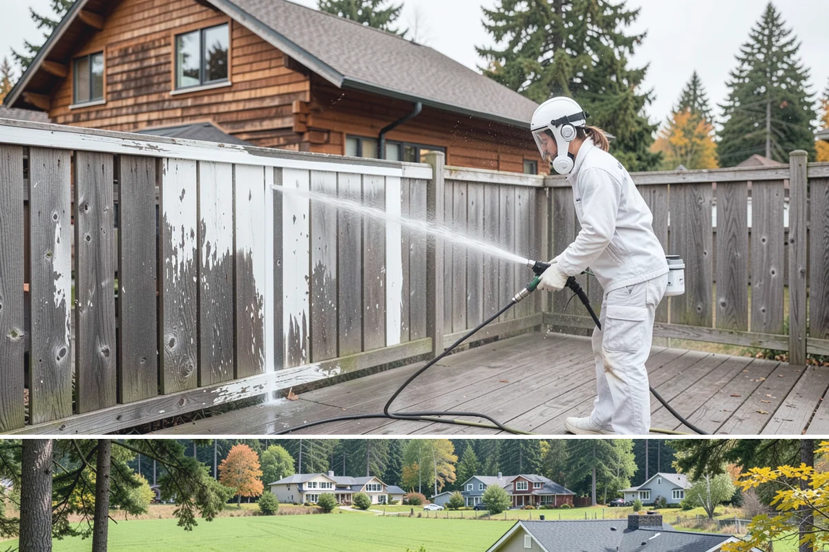 HOA Pressure Washing in Lyman, Skagit County, WA - A spring deep clean paired with a fall moss treatment keeps community areas safe through Washington's wettest months.