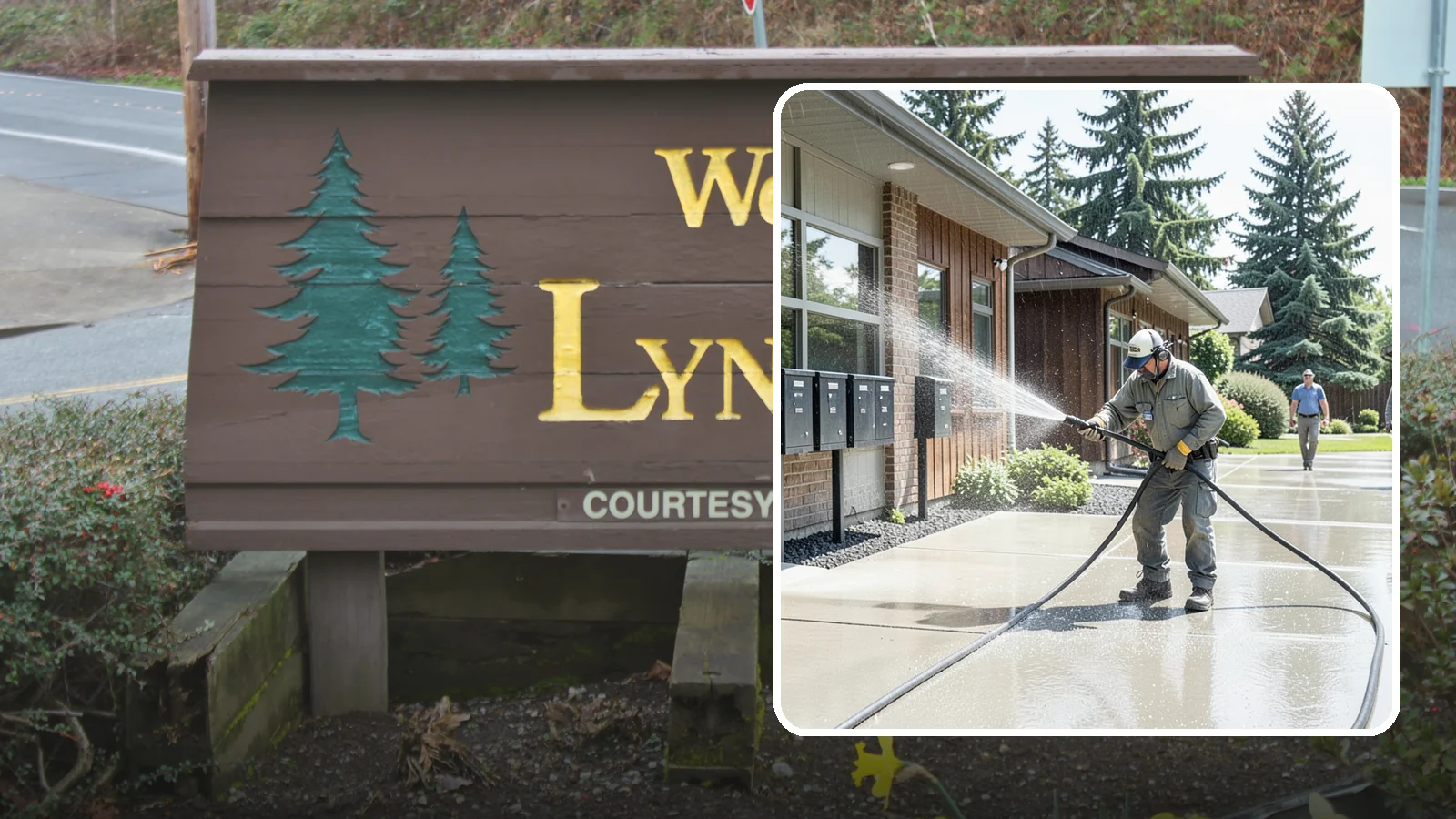 HOA Pressure Washing in Lynnwood, Snohomish County, WA - We help Washington homeowner associations maintain clean shared sidewalks, mailboxes, and community structures on a predictable...