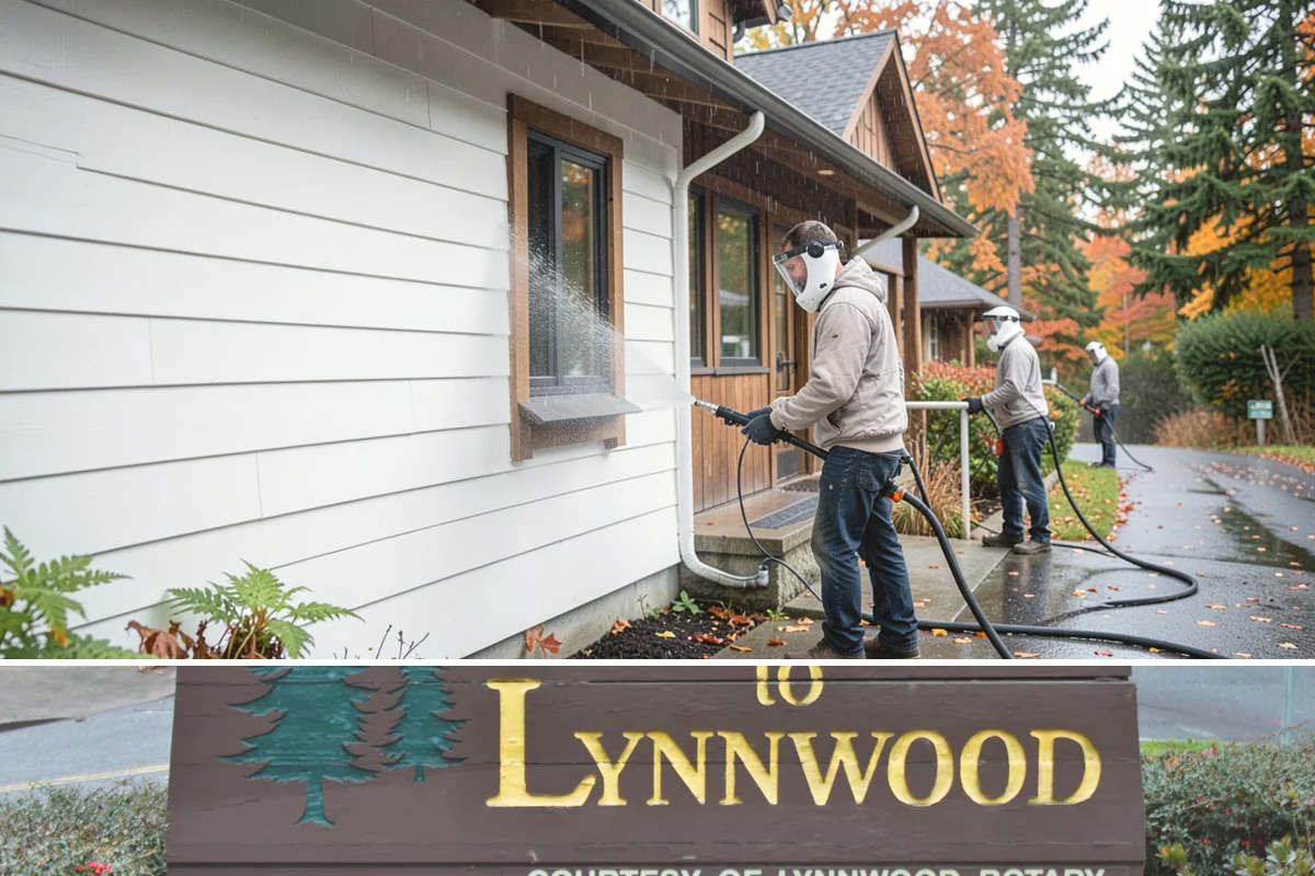 HOA Pressure Washing in Lynnwood, Snohomish County, WA - A spring deep clean paired with a fall moss treatment keeps community areas safe through Washington's wettest months.