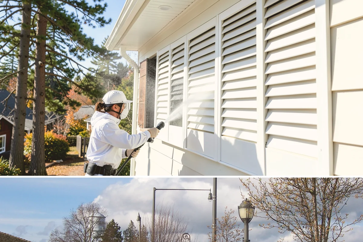 HOA Pressure Washing in Marysville, Snohomish County, WA - A spring deep clean paired with a fall moss treatment keeps community areas safe through Washington's wettest months.