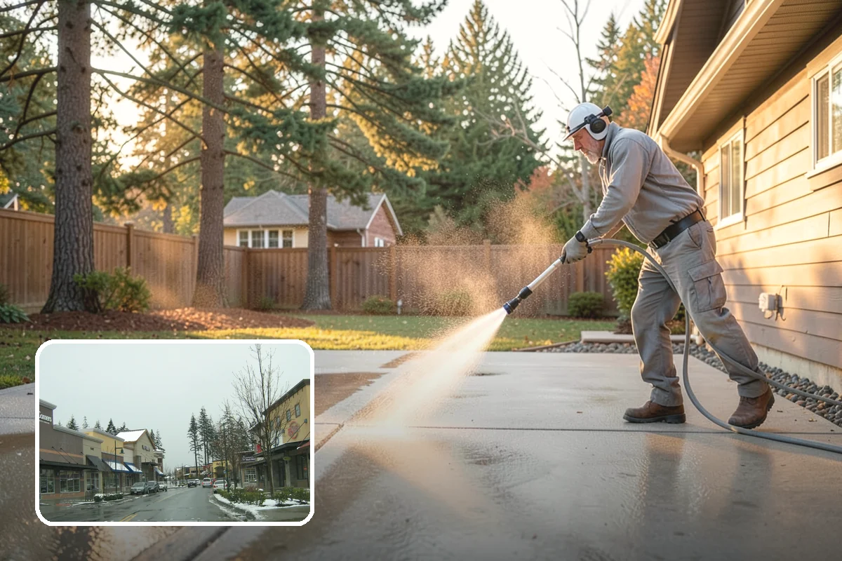 HOA Pressure Washing in Mill Creek, Snohomish County, WA - Reduces slip-and-fall liability on shared paths
