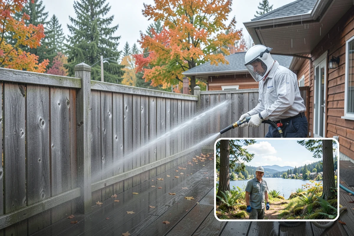 HOA Pressure Washing in Milton, King County, WA - Reduces slip-and-fall liability on shared paths