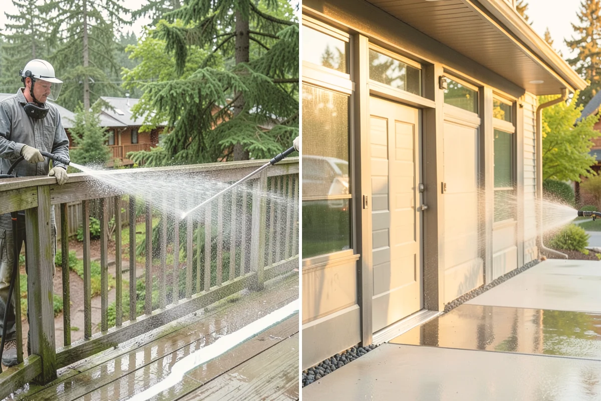 HOA Pressure Washing in Newcastle, King County, WA - Map common areas and set a service route with the board