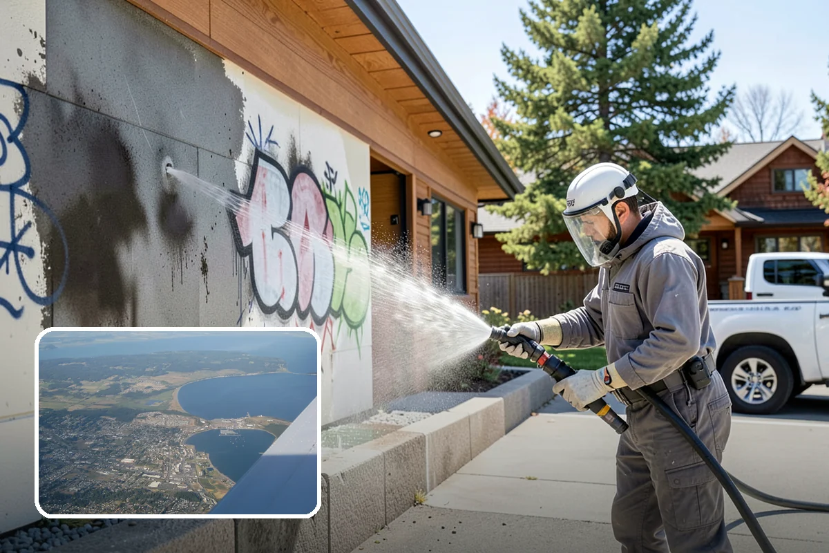 HOA Pressure Washing in Oak Harbor, Island County, WA - Reduces slip-and-fall liability on shared paths