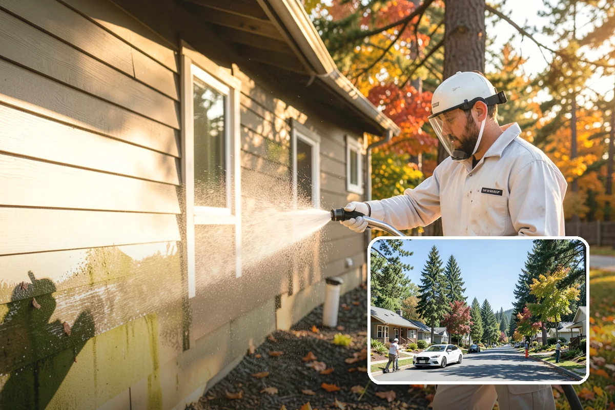 HOA Pressure Washing in Orting, Pierce County, WA - Reduces slip-and-fall liability on shared paths