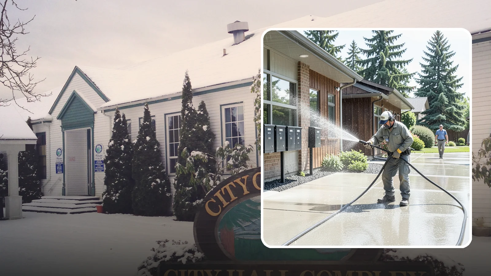 HOA Pressure Washing in Pacific, King County, WA - We help Washington homeowner associations maintain clean shared sidewalks, mailboxes, and community structures on a predictable...