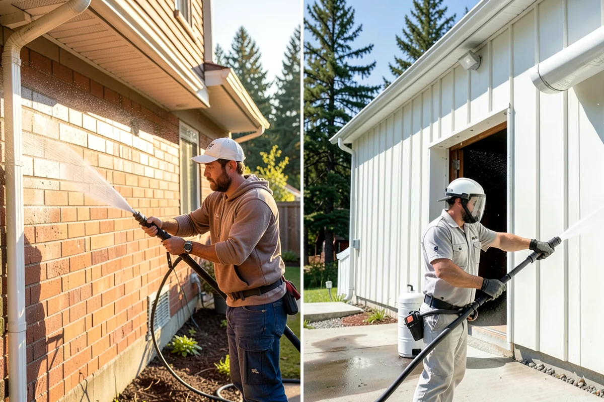 HOA Pressure Washing in Pacific, King County, WA - Map common areas and set a service route with the board