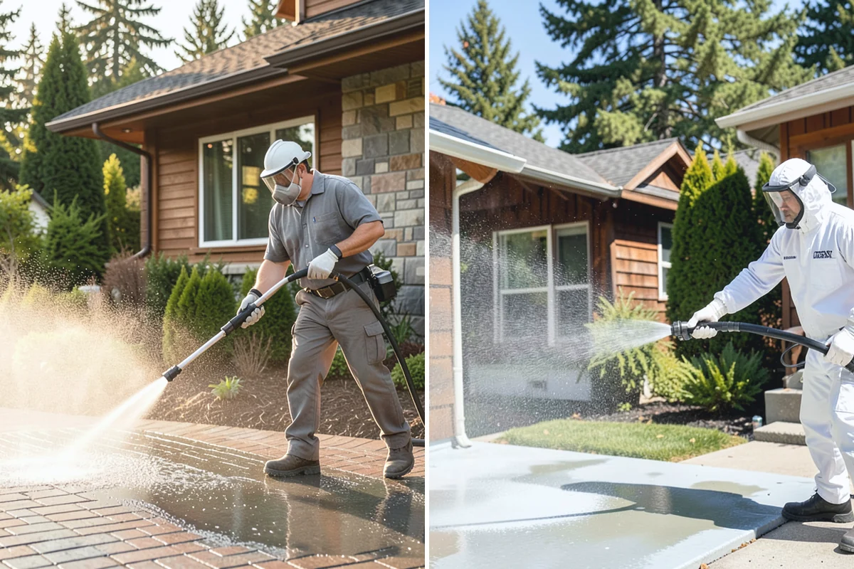 HOA Pressure Washing in Roy, Pierce County, WA - Map common areas and set a service route with the board