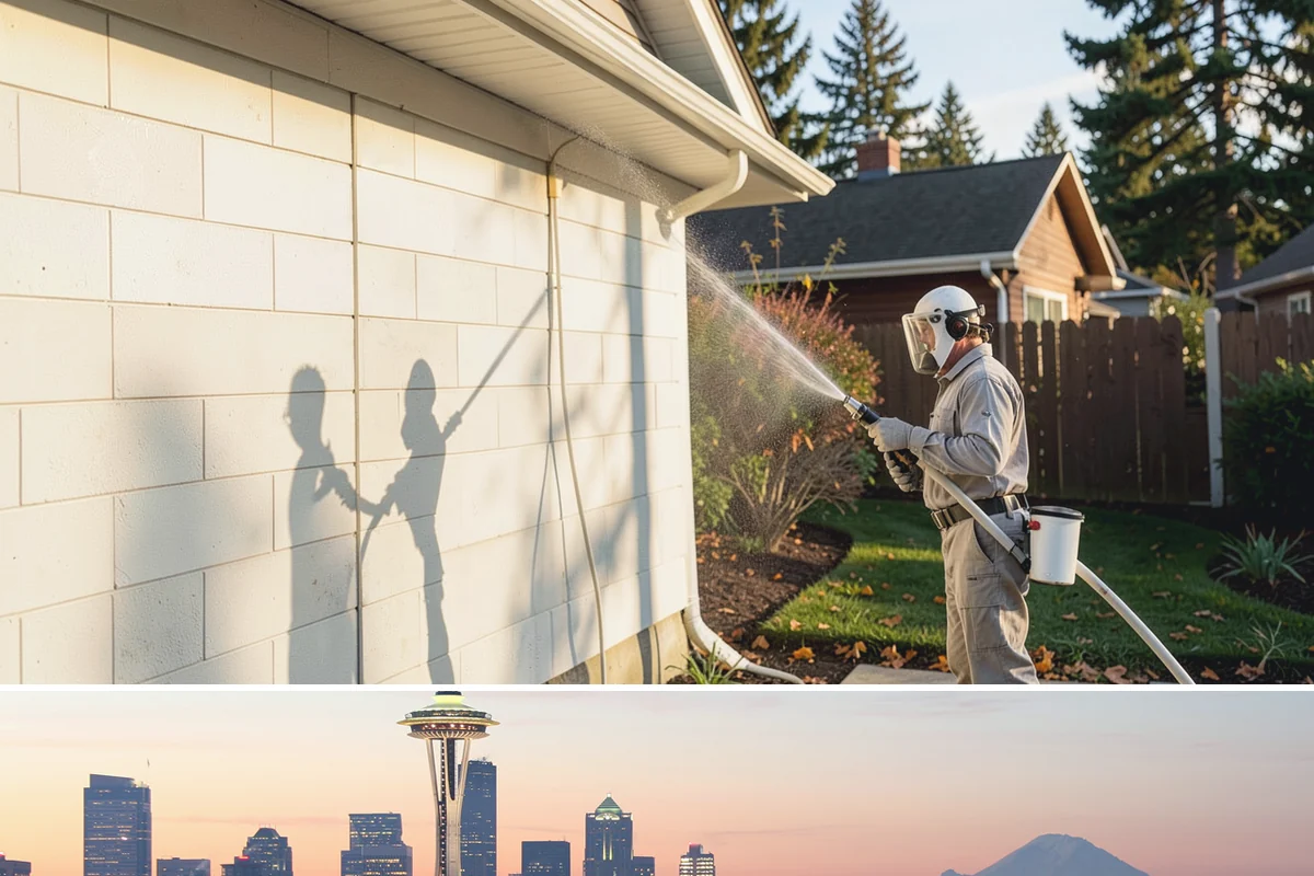 HOA Pressure Washing in Seattle, King County, WA - A spring deep clean paired with a fall moss treatment keeps community areas safe through Washington's wettest months.