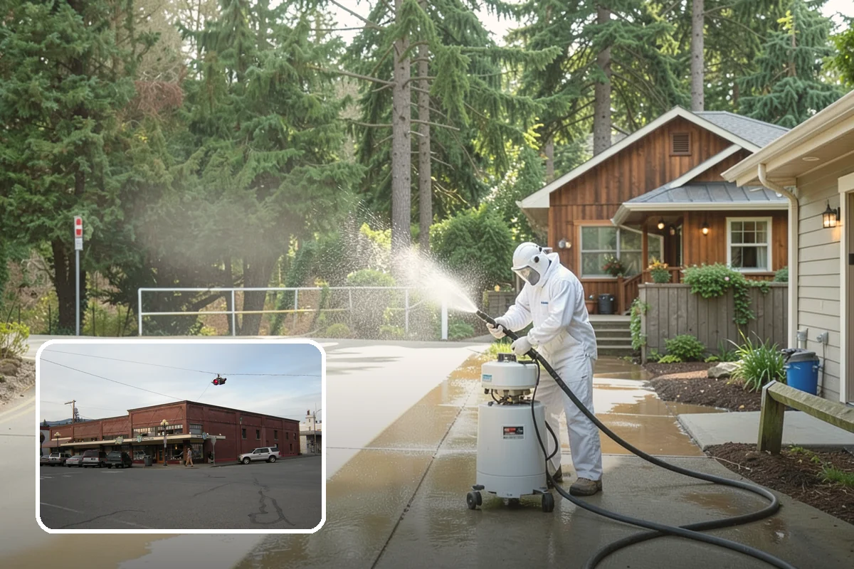 HOA Pressure Washing in Sedro-Woolley, Skagit County, WA - Reduces slip-and-fall liability on shared paths