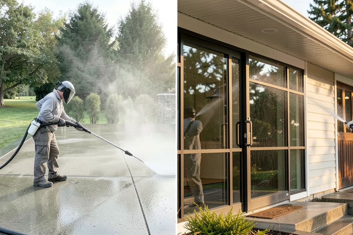 HOA Pressure Washing in Sedro-Woolley, Skagit County, WA - Map common areas and set a service route with the board