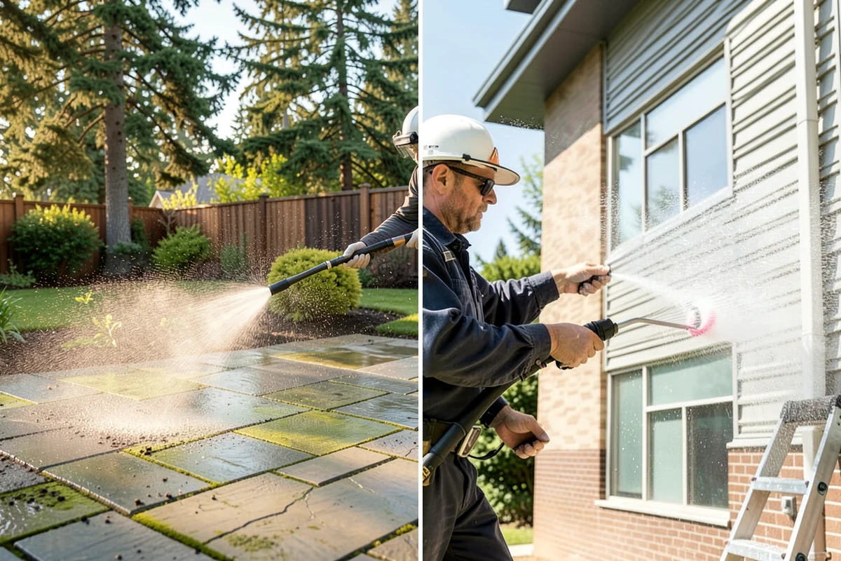 HOA Pressure Washing in Shoreline, King County, WA - Map common areas and set a service route with the board