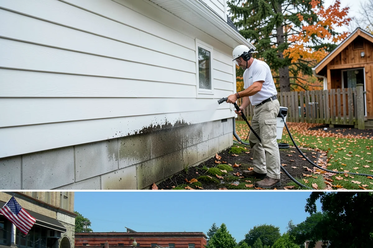HOA Pressure Washing in Snohomish, Snohomish County, WA - A spring deep clean paired with a fall moss treatment keeps community areas safe through Washington's wettest months.