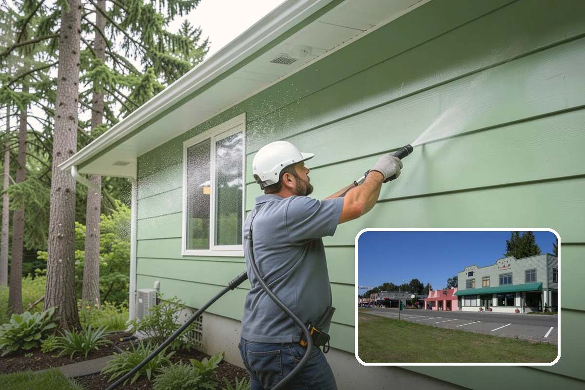 HOA Pressure Washing in Snoqualmie, King County, WA - Reduces slip-and-fall liability on shared paths