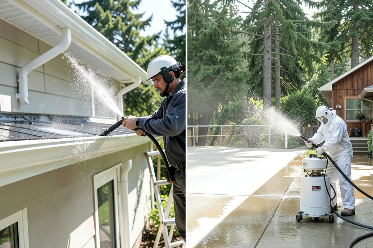 HOA Pressure Washing in Snoqualmie, King County, WA - Map common areas and set a service route with the board