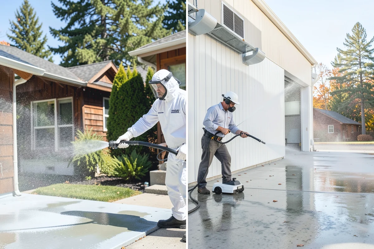 HOA Pressure Washing in Sumner, Pierce County, WA - Map common areas and set a service route with the board