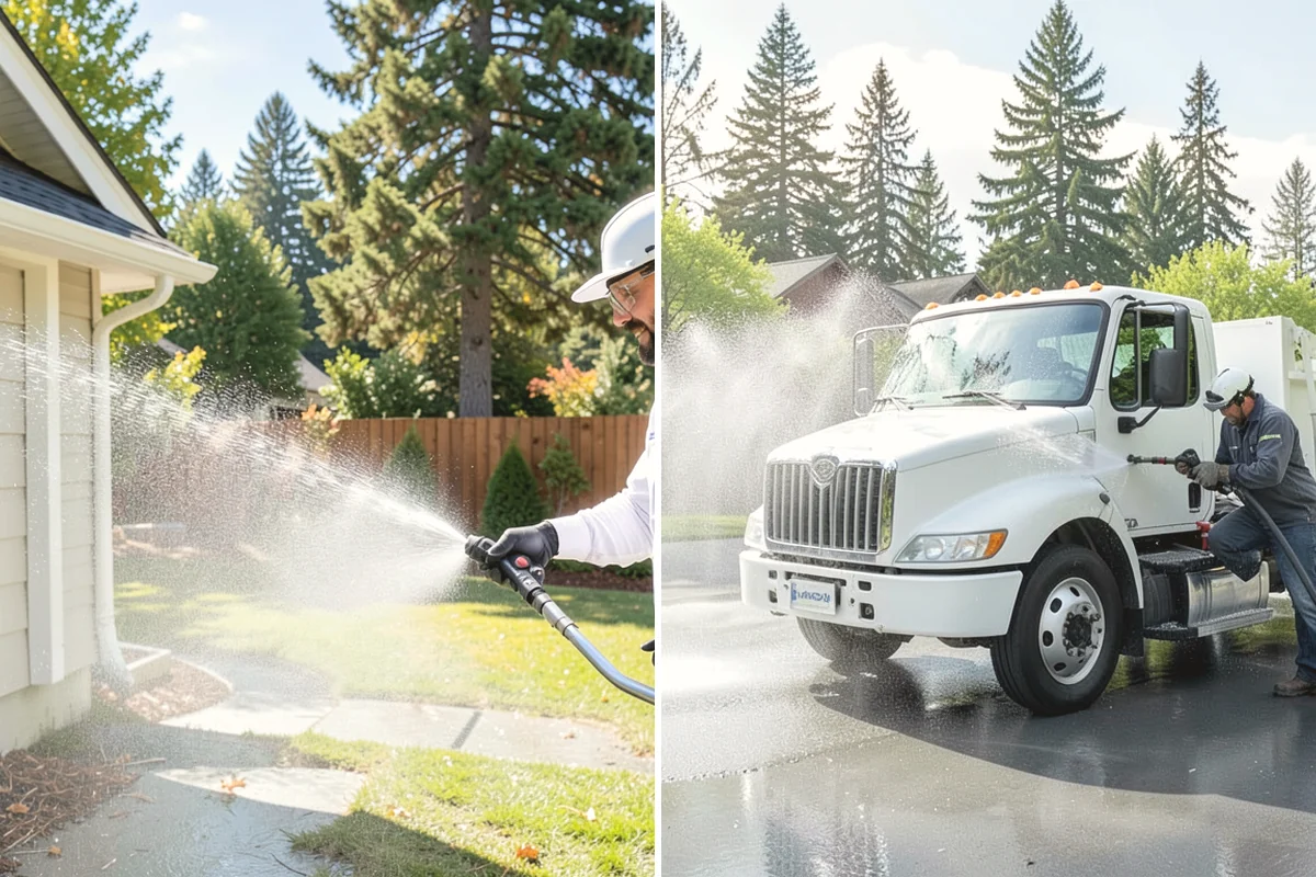 HOA Pressure Washing in Tukwila, King County, WA - Map common areas and set a service route with the board