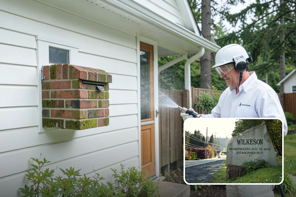 HOA Pressure Washing in Wilkeson, Pierce County, WA - Reduces slip-and-fall liability on shared paths