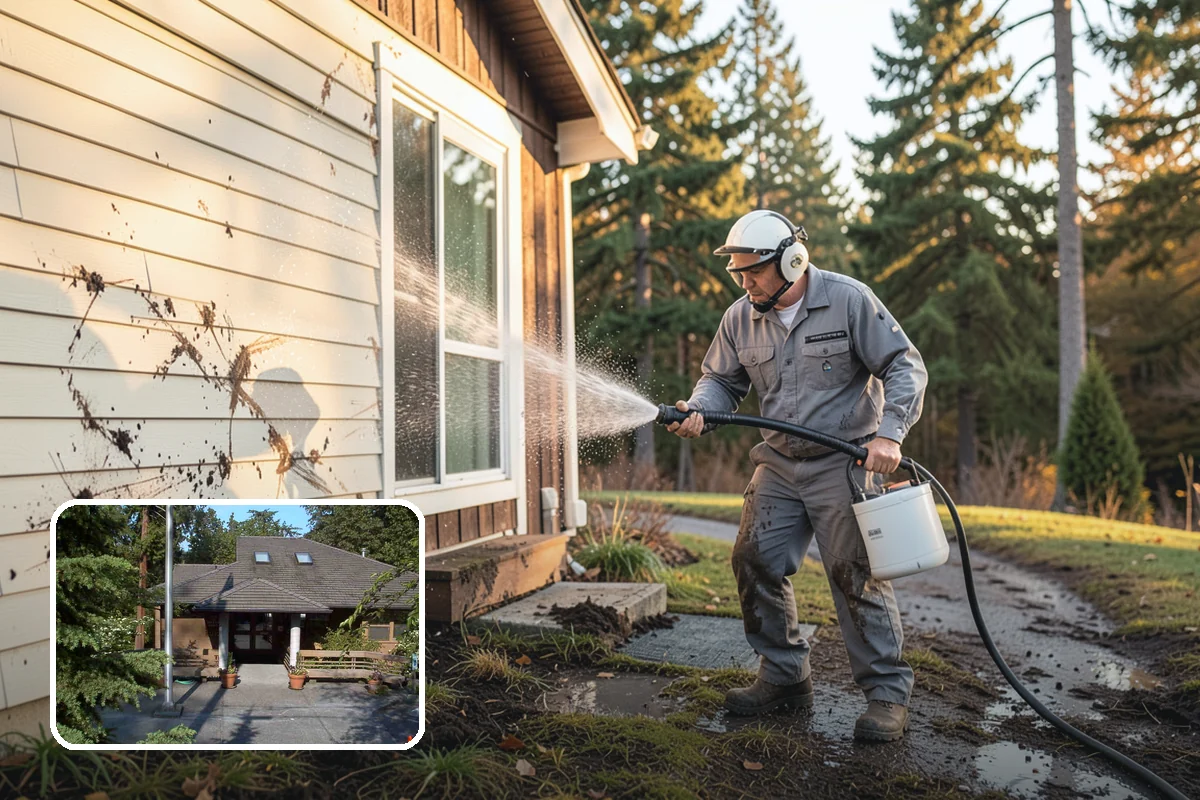 HOA Pressure Washing in Yarrow Point, King County, WA - Reduces slip-and-fall liability on shared paths