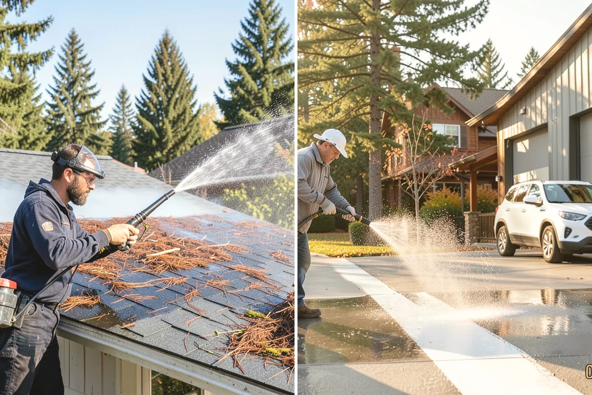 HOA Pressure Washing in Yarrow Point, King County, WA - Map common areas and set a service route with the board