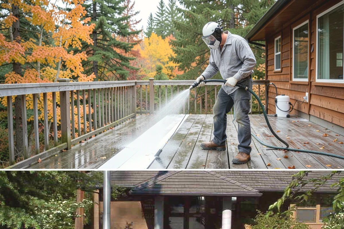 HOA Pressure Washing in Yarrow Point, King County, WA - A spring deep clean paired with a fall moss treatment keeps community areas safe through Washington's wettest months.