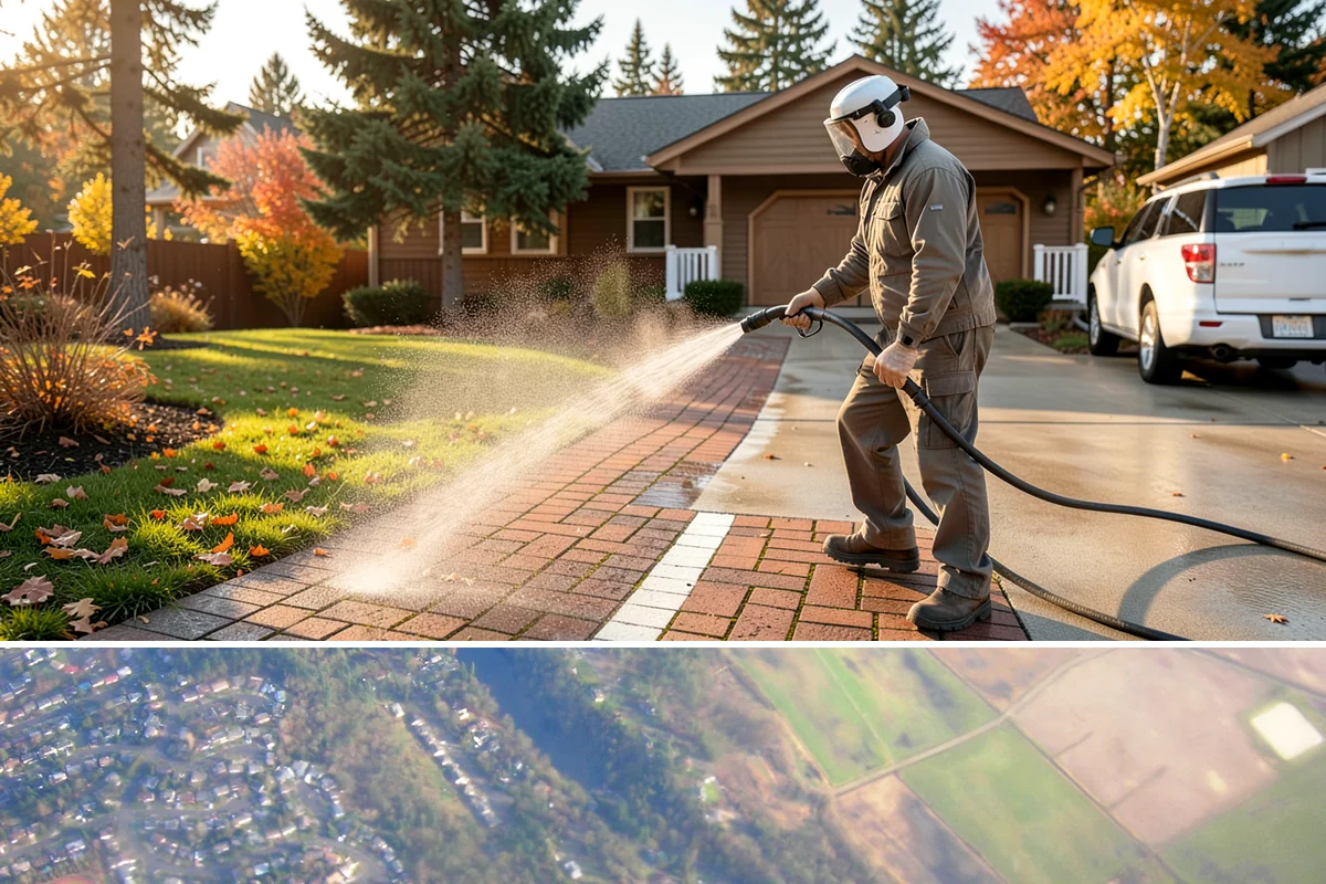 Holiday Cleanup Washing in Algona, King County, WA - Late November through December, timed a week or two ahead of your gatherings so surfaces stay clean for guests.