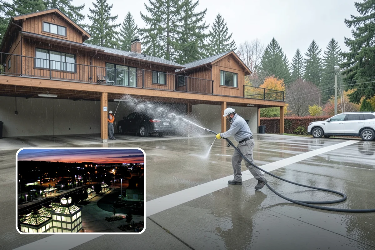 Holiday Cleanup Washing in Auburn, King County, WA - Presents a spotless entryway for holiday guests and photos