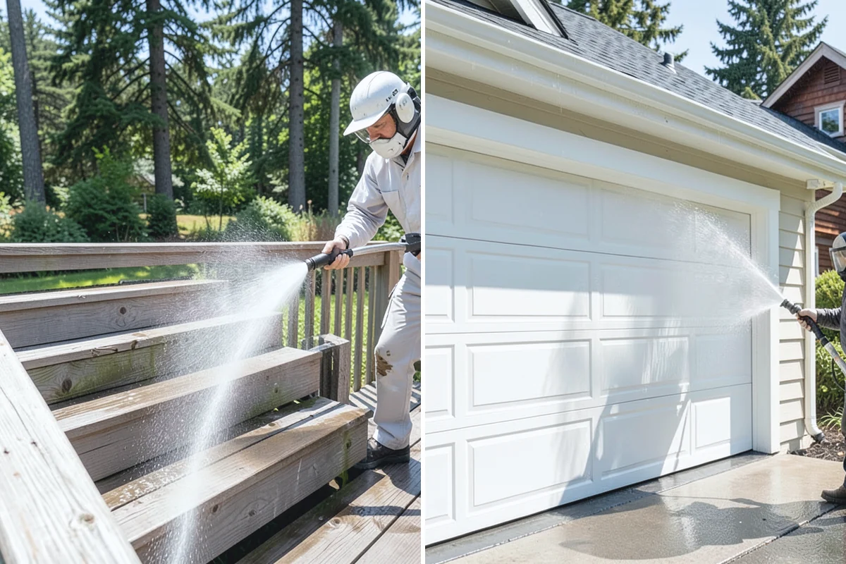 Holiday Cleanup Washing in Auburn, King County, WA - Prioritize entry paths, porches, and hosting areas with the client