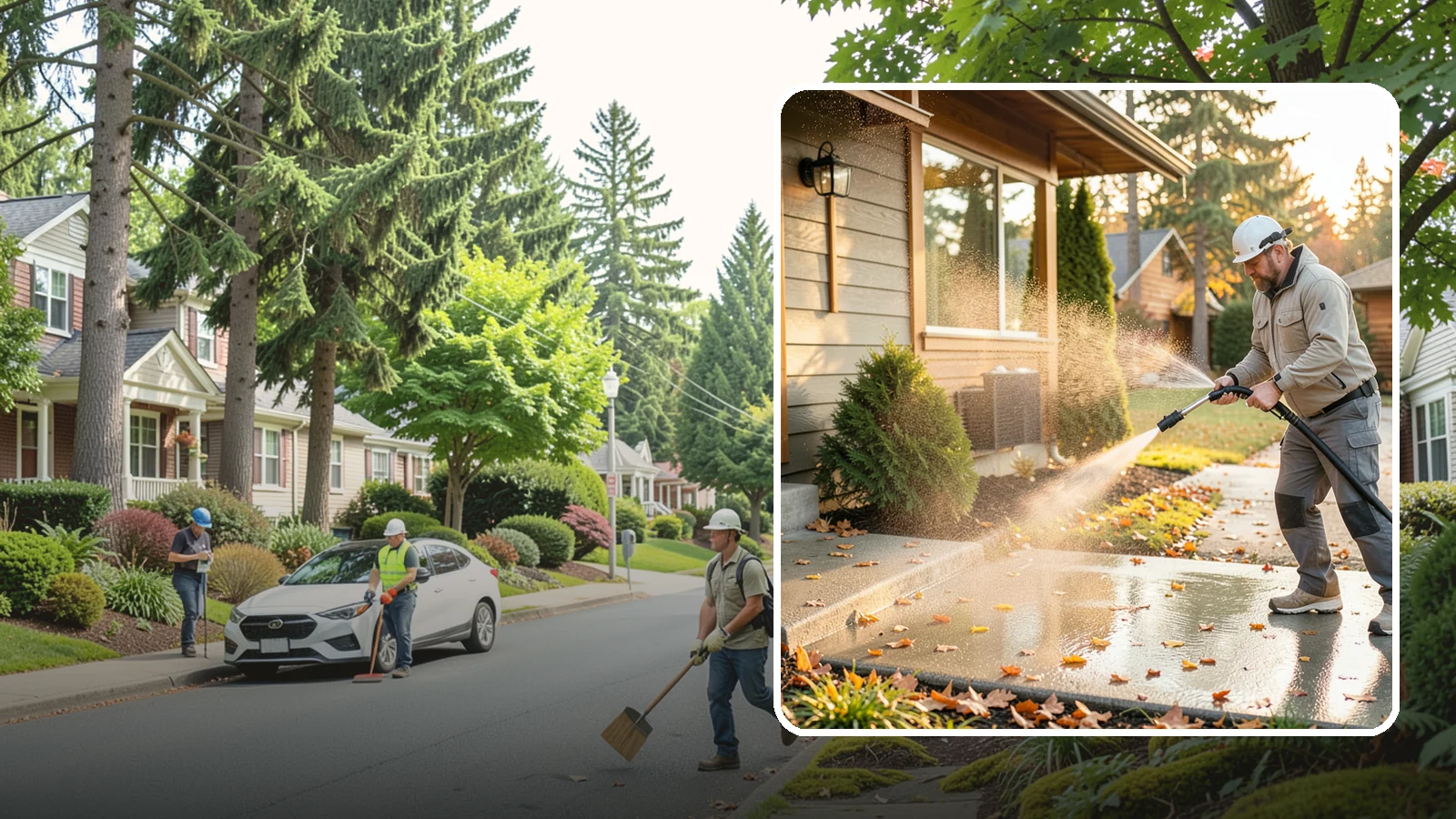 Holiday Cleanup Washing in Beaux Arts Village, King County, WA - Holiday cleanup washing gets your home guest-ready by clearing grime from entrances, walkways, and gathering areas before the...